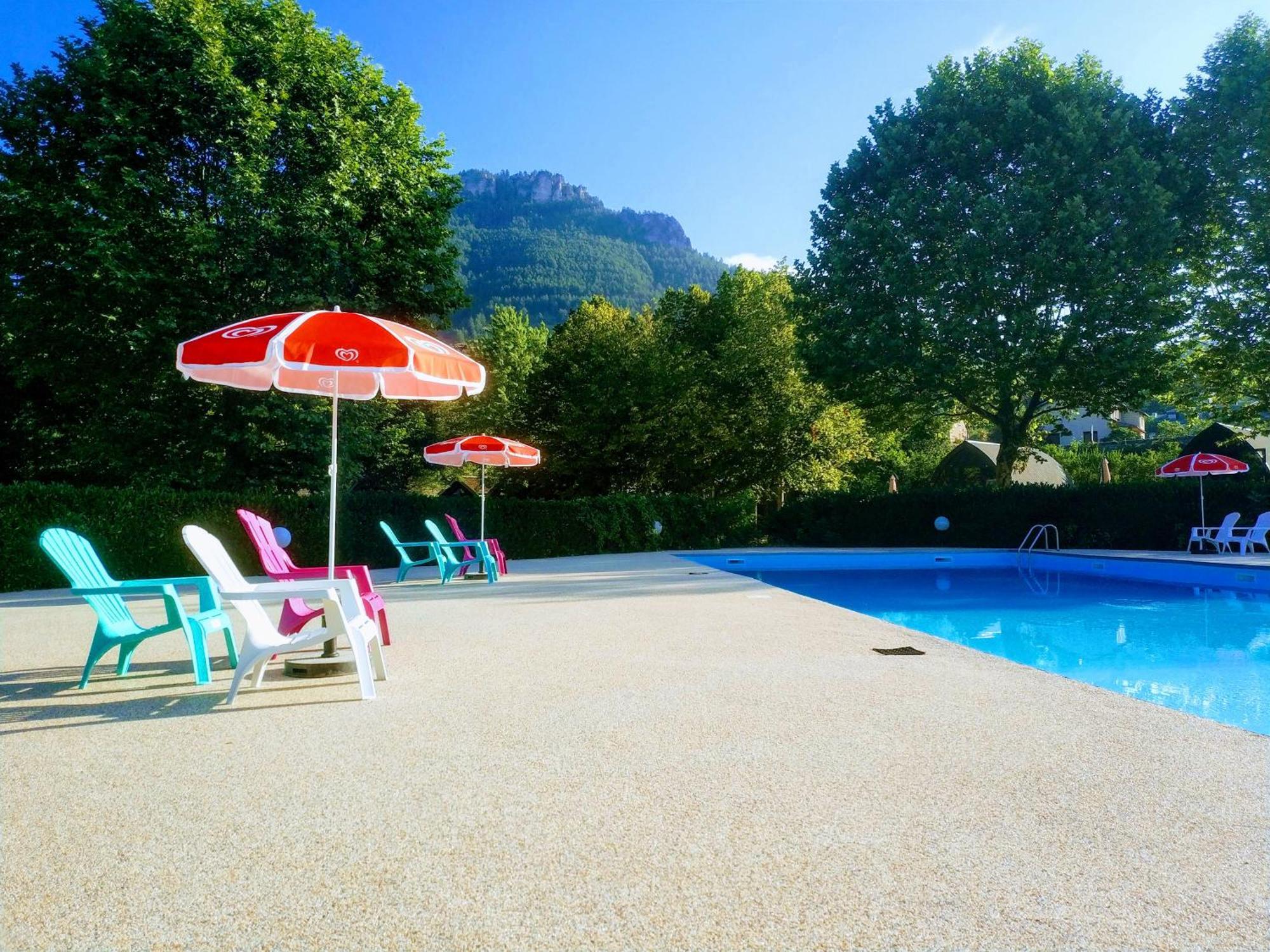 Camping Le Pre Morjal Ispagnac Zewnętrze zdjęcie